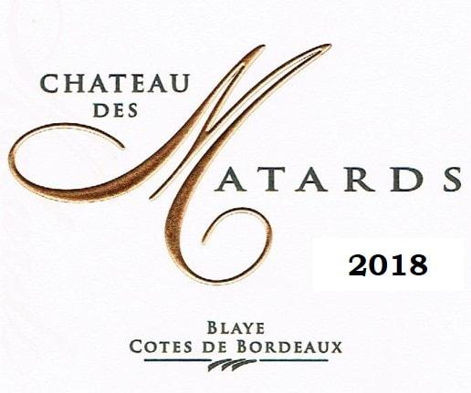 Chateau des Matards, Tradition Blanc 2018