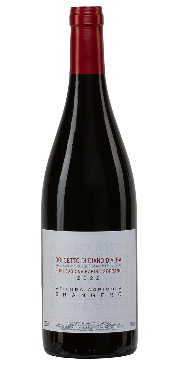 Brangero, Sori Cascina Rabino Soprano, Dolcetto di Diano d'Alba, 2021