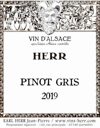 DOMAINE JEAN-PIERRE HERR, PINOT GRIS 2019