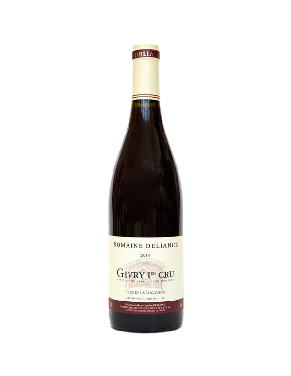 Domaine Deliance, Givry Premier Cru Clos de la Servoisine 2019