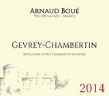 Maison Arnaud Boue, Gevrey-Chambertin 2014