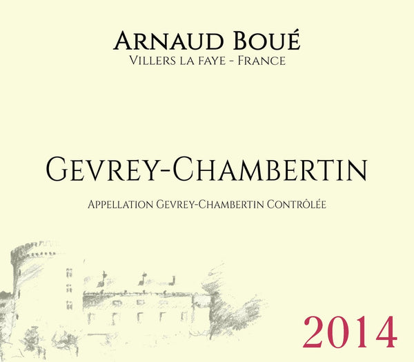 Maison Arnaud Boue, Gevrey-Chambertin 2014