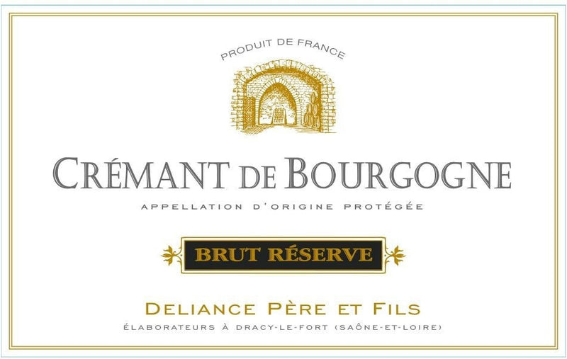 Domaine Deliance, Cremant de Bourgogne Brut Reserve