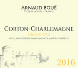 Maison Arnaud Boue, Corton Charlemagne Grand Cru 2016