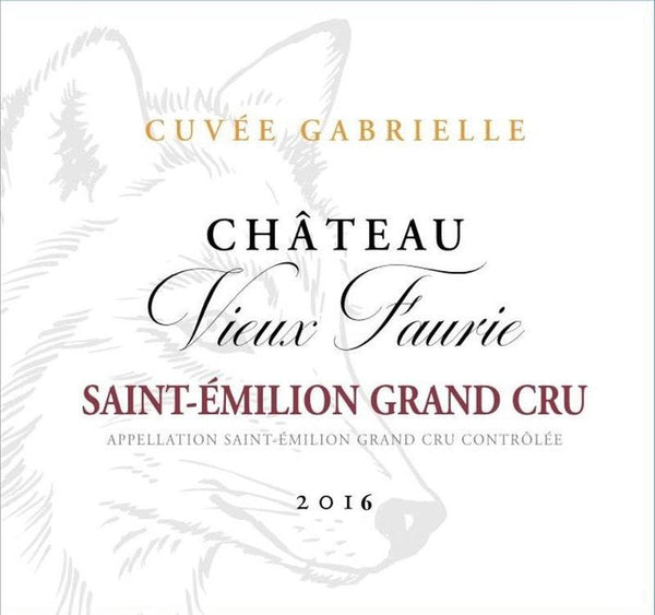 Chateau Vieux Faurie, Cuvée Gabrielle, Saint Emilion Grand Cru 2019