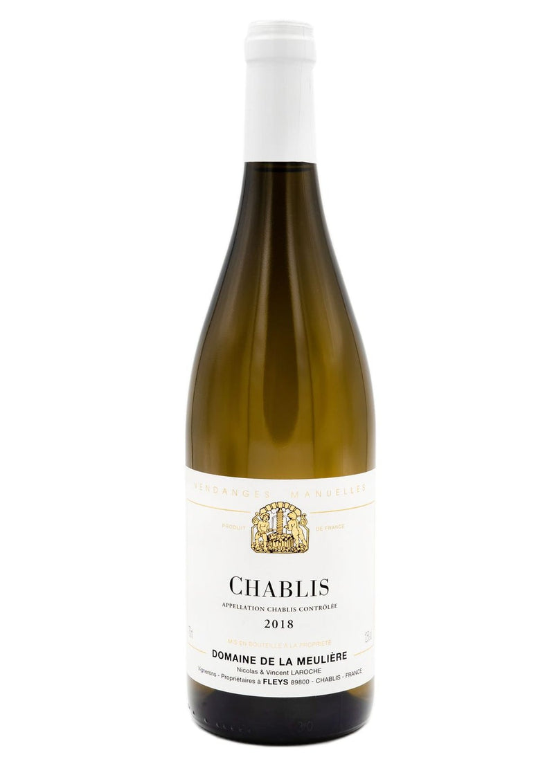 DOMAINE DE LA MEULIERE, CHABLIS 2018